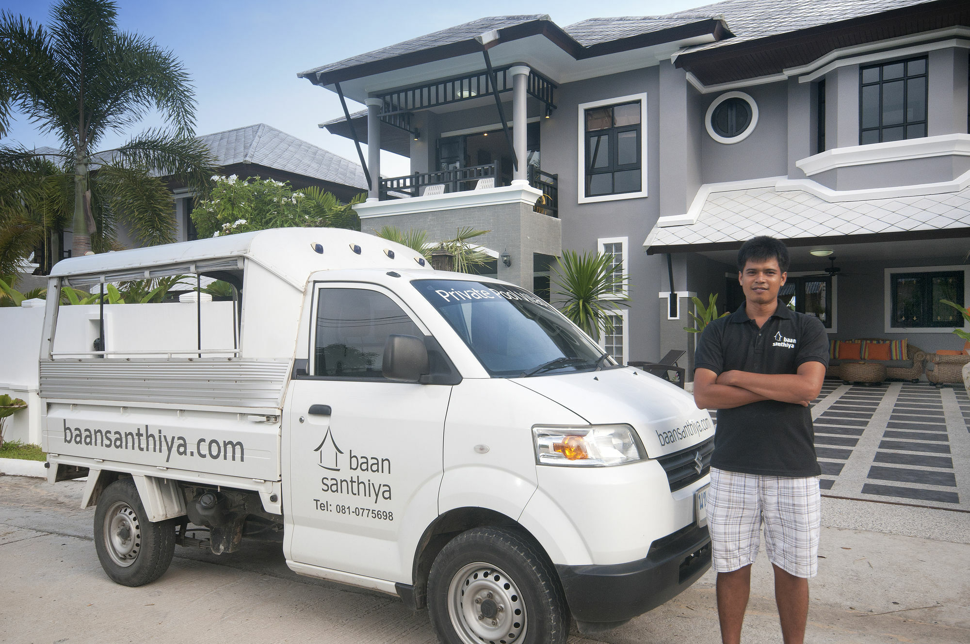 Baan Santhiya Villa 3 Krabi Luaran gambar